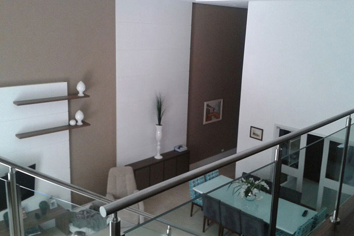 Antes - escada
