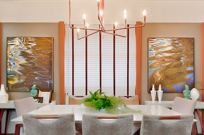 Sala de jantar - Projeto de decoração residencial