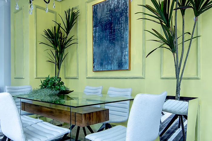 Sala de jantar - Projeto de decoração residencial