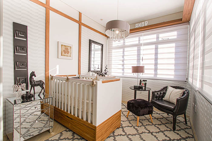 Quartinho do bebê - projeto de decoração