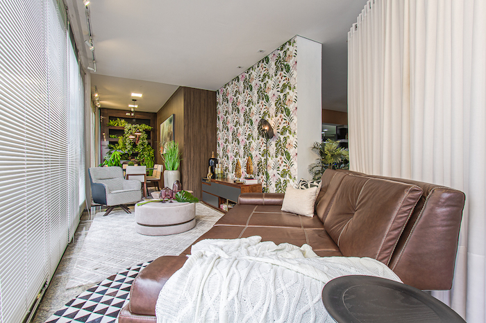 Móveis para casa - Sofá de Couro Recliners